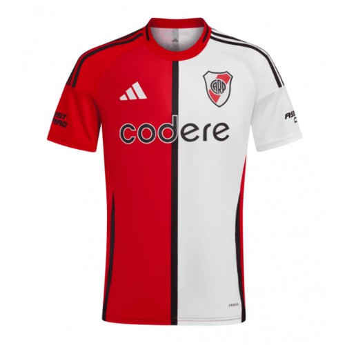Dětský fotbalový dres River Plate 2025-26 Třetí Krátký Rukáv (+ trenýrky)
